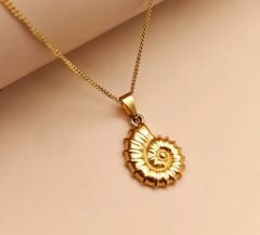 Spiral Kabuk Kolye