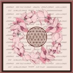 Bedia desen ( Poly. Saten ) 50*50 cm