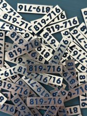 Sayı Sekanslı Sticker