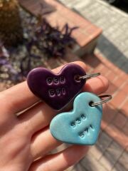 938 571 Sayılı Büyük Kalp Anahtarlık