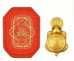 Feng Shui Metal Kaplumbağa - Koruyucu Kılıflı