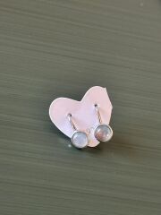 Labradorit Gümüş Küpe