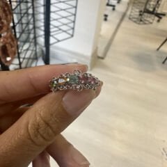 Turmalin Yüzük - Ayarlanabilir