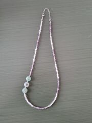 Ay Işığı Kolye(Ay Taşı-Ametist-Aventurin)